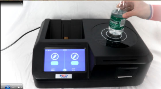 2021 Hotselling Desktop Dangerous liquid scanner detector MCD-3000 10W 7" TFT Screen Liquid Detector