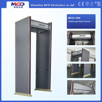 El alto detector de metales de la puerta de la sensibilidad 35W Walkthrought 6 detecta zonas